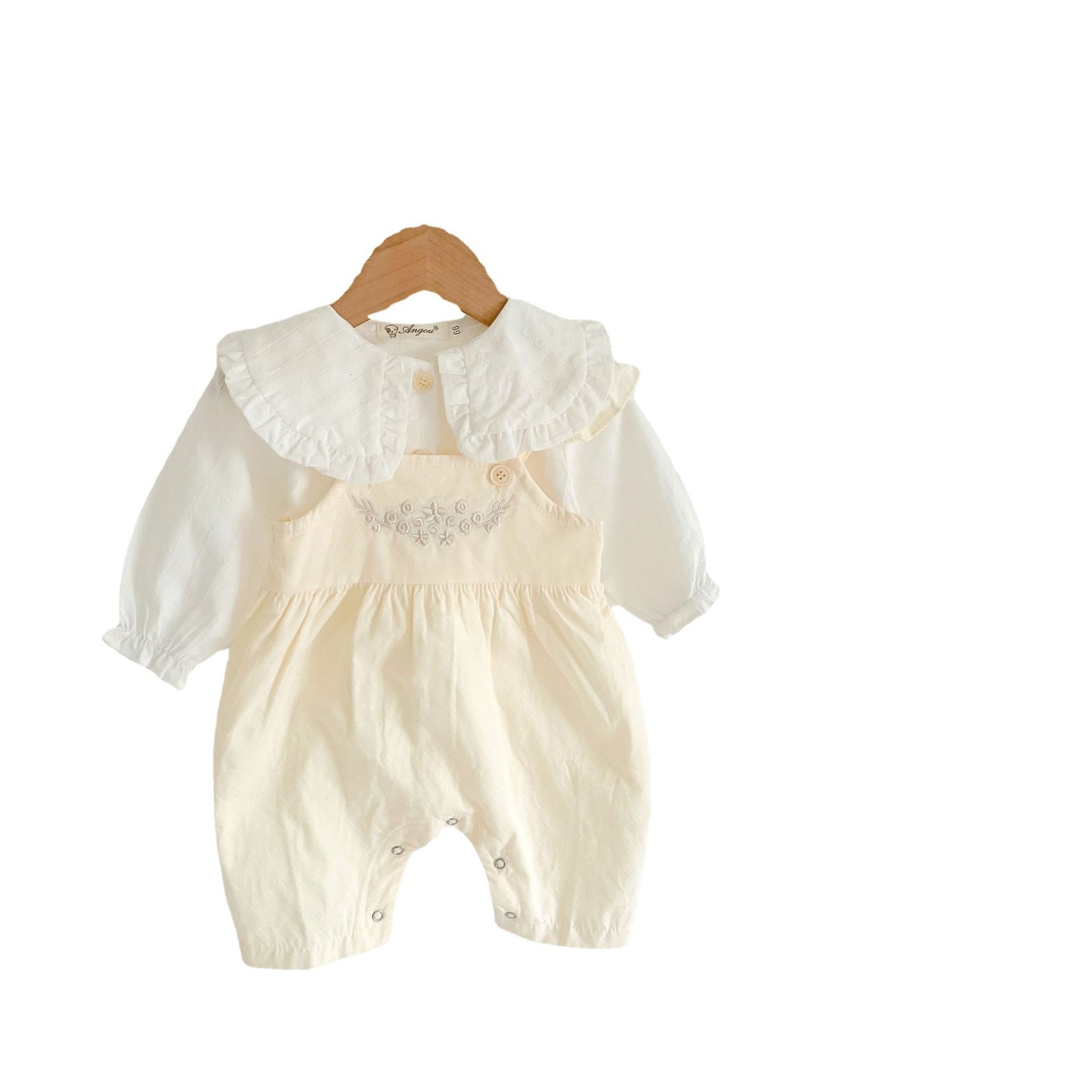Sweet Suspender Set - Cotton Comfort with Charming Overall Style for Little Girls