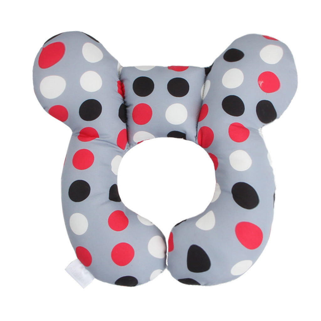 U-Shaped Kids Pillow - Soft Travel & Sleep Support for Little Ones