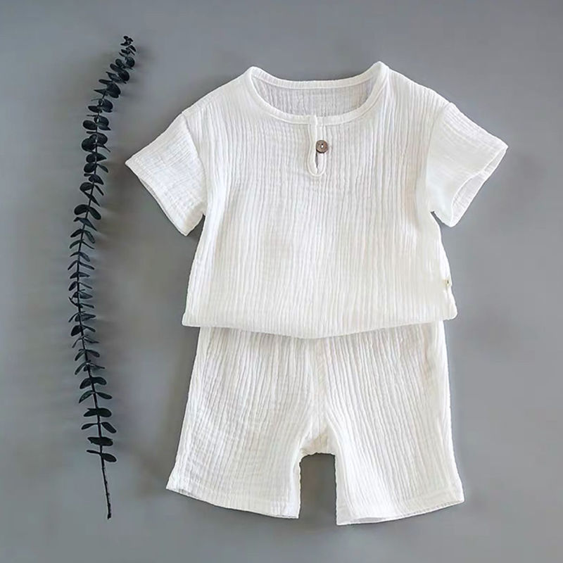 Premium Cotton Two-Piece Suit Set