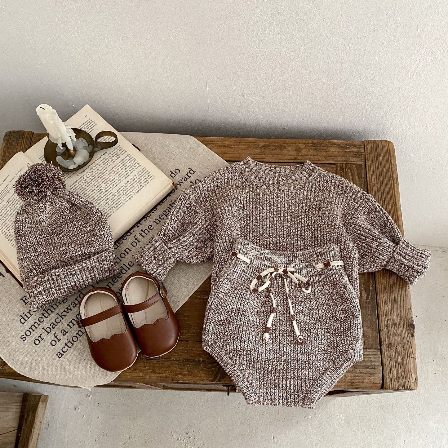 Little Lady 3-Piece Set - European Style with Removable Hood