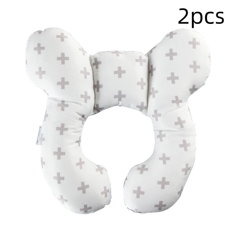 U-Shaped Kids Pillow - Soft Travel & Sleep Support for Little Ones