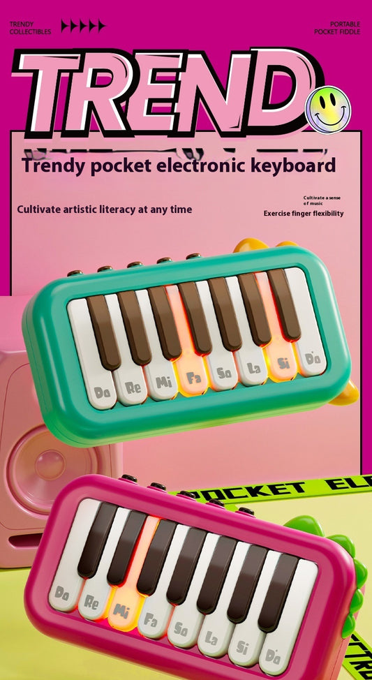 Pocket Piano - Mini Electronic Keyboard for Little Musicians