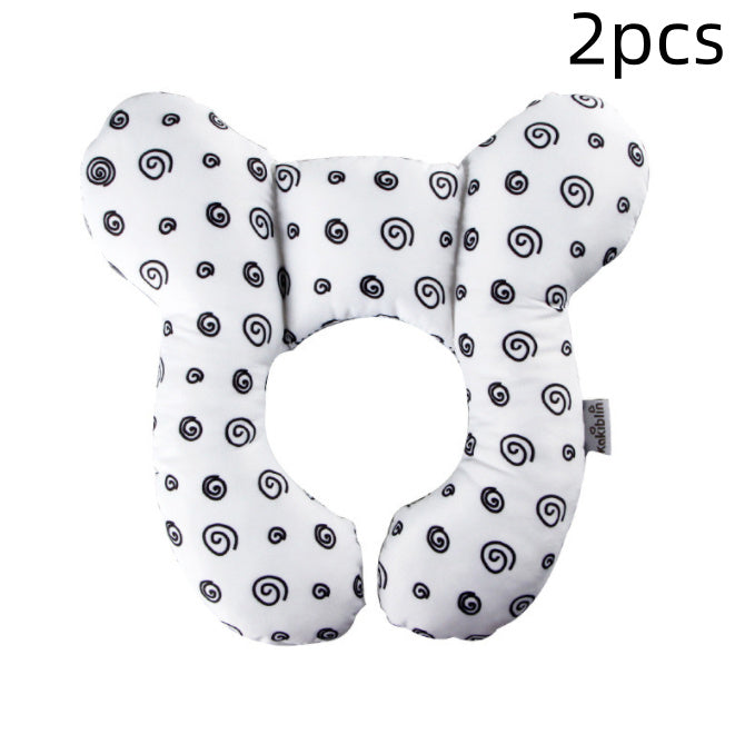 U-Shaped Kids Pillow - Soft Travel & Sleep Support for Little Ones