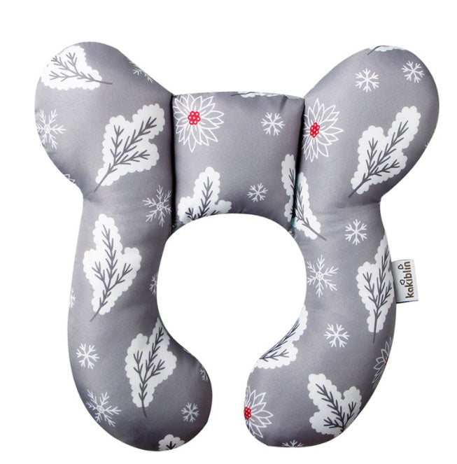 U-Shaped Kids Pillow - Soft Travel & Sleep Support for Little Ones