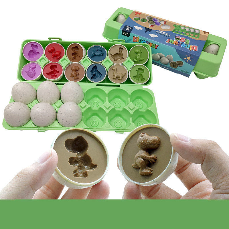 Smart Learning Eggs - Educational Shape & Color Matching Set
