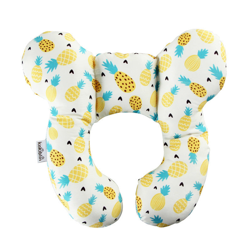 U-Shaped Kids Pillow - Soft Travel & Sleep Support for Little Ones