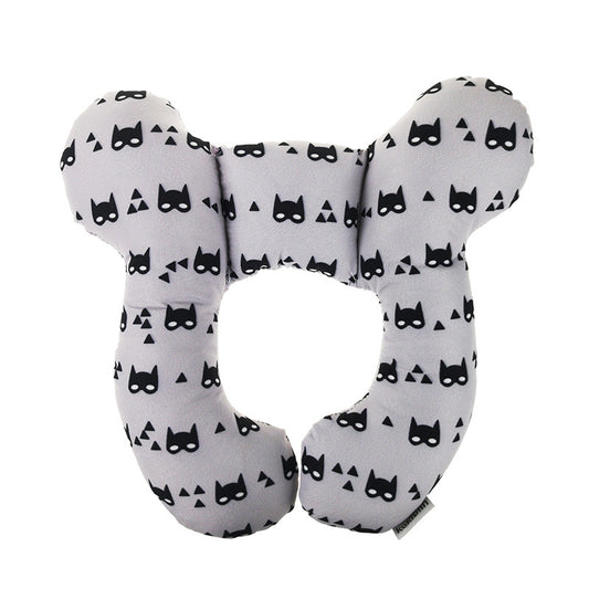 U-Shaped Kids Pillow - Soft Travel & Sleep Support for Little Ones