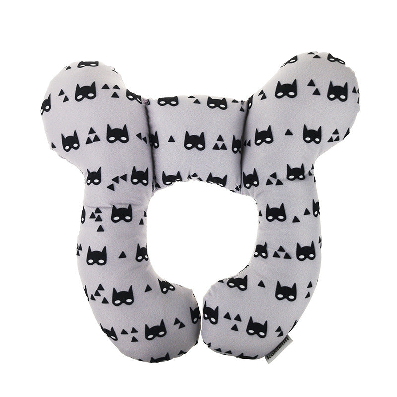 U-Shaped Kids Pillow - Soft Travel & Sleep Support for Little Ones