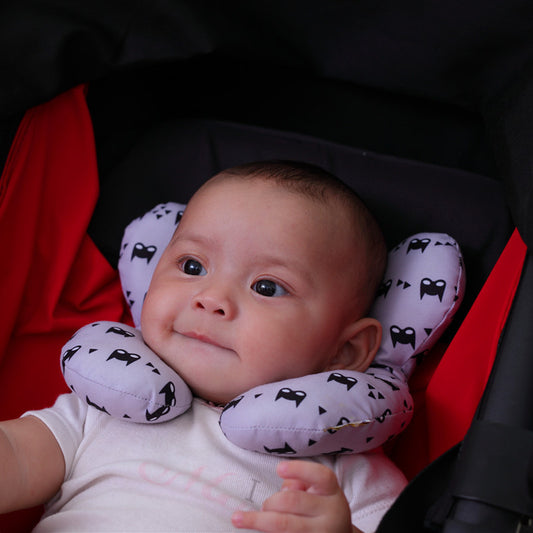 U-Shaped Kids Pillow - Soft Travel & Sleep Support for Little Ones