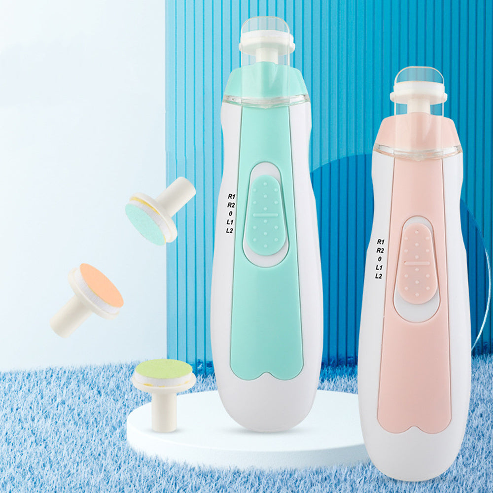 Gentle Electric Baby Nail Clippers - Safe, Pinch-Free Nail Care