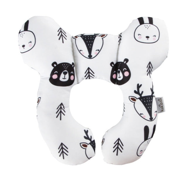 U-Shaped Kids Pillow - Soft Travel & Sleep Support for Little Ones
