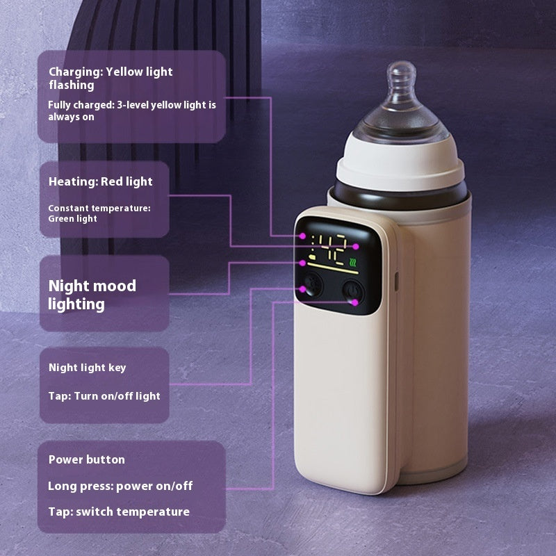 Smart Bottle Warmer - 4th Gen Fast-Charging Milk Heating Sleeve