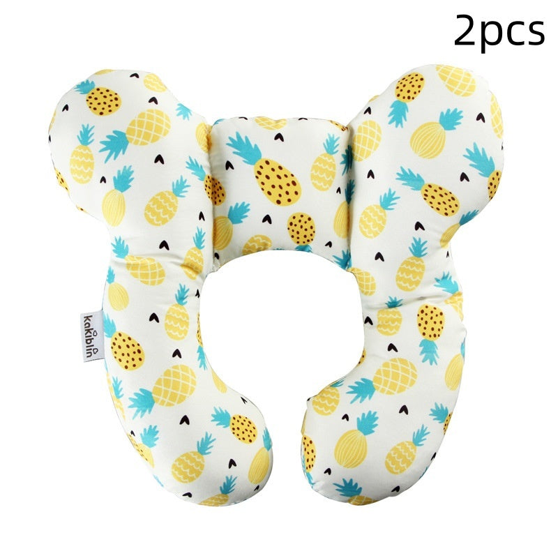 U-Shaped Kids Pillow - Soft Travel & Sleep Support for Little Ones