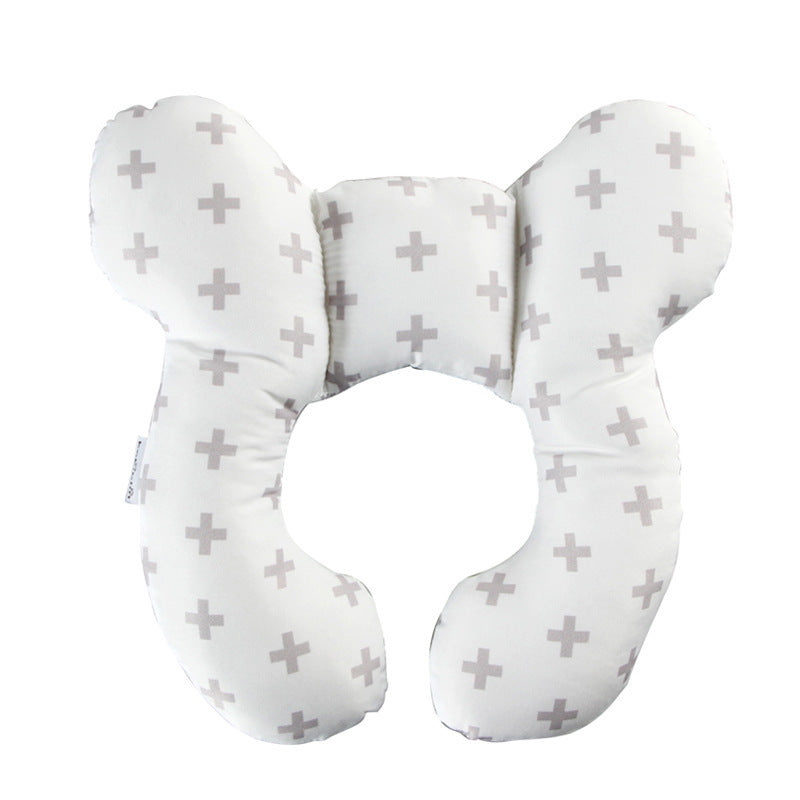 U-Shaped Kids Pillow - Soft Travel & Sleep Support for Little Ones